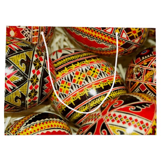 Rumäne-Ostereier Große Geschenktüte (Rückseite)