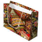 Rumäne-Ostereier Große Geschenktüte (Vorderseite Schrägansicht)