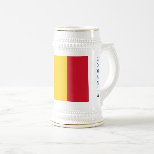 RUMÄNIE BIERGLAS (VorderseiteRechts)