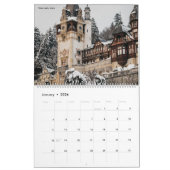 Rumänien 2024 Zwei Seiten großer Kalender, weiß Kalender (Jan 2026)