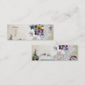 RUMÄNIEN 2 MINI VISITENKARTE (Vorne/Hinten)