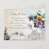 RUMÄNIEN 2 SAVE THE DATE ANKÜNDIGUNGSPOSTKARTE (Rückseite)