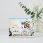 RUMÄNIEN 2 SAVE THE DATE ANKÜNDIGUNGSPOSTKARTE (Stehend Vorderseite)