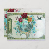 RUMÄNIEN 3 EINLADUNGSPOSTKARTE (Vorne/Hinten)