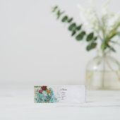 RUMÄNIEN 3 MINI VISITENKARTE (Stehend Vorderseite)