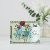 RUMÄNIEN 3 SAVE THE DATE ANKÜNDIGUNGSPOSTKARTE (Stehend Vorderseite)