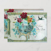 RUMÄNIEN 3 SAVE THE DATE ANKÜNDIGUNGSPOSTKARTE (Vorne/Hinten)