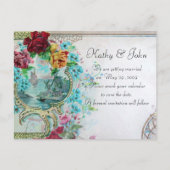 RUMÄNIEN 3 SAVE THE DATE ANKÜNDIGUNGSPOSTKARTE (Rückseite)