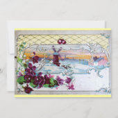 RUMÄNIEN 4 MONOGRAMM EINLADUNG (Rückseite)