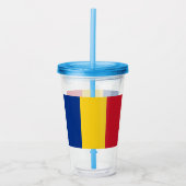 Rumänien Acryltrinkbecher (Vorderseite)