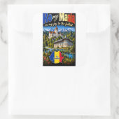 Rumänien Aufkleber (Tasche)