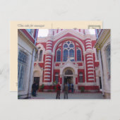 Rumänien, Brasov,    Synagoge Postkarte (Vorne/Hinten)