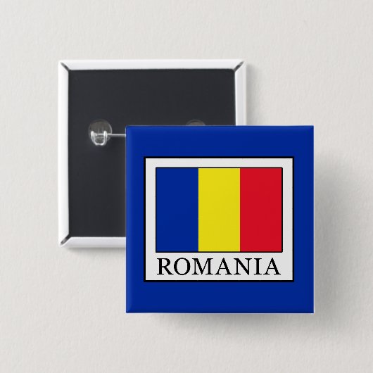 Rumänien Button (Vorne & Hinten)