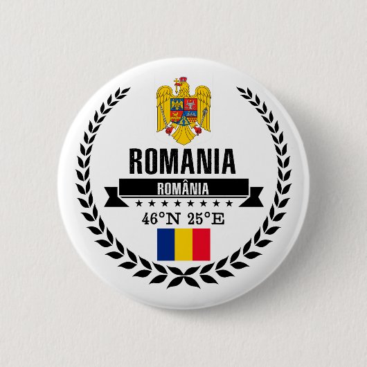 Rumänien Button (Vorderseite)