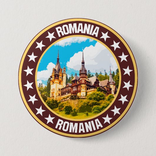 Rumänien Button (Vorderseite)