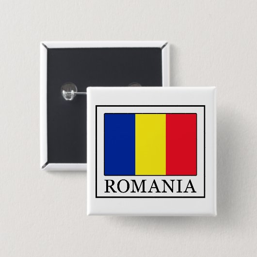 Rumänien Button (Vorne & Hinten)