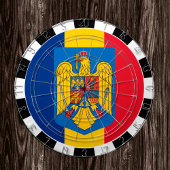 Rumänien Dartboard, Rumänische Flaggen-Darts/Spiel Dartscheibe