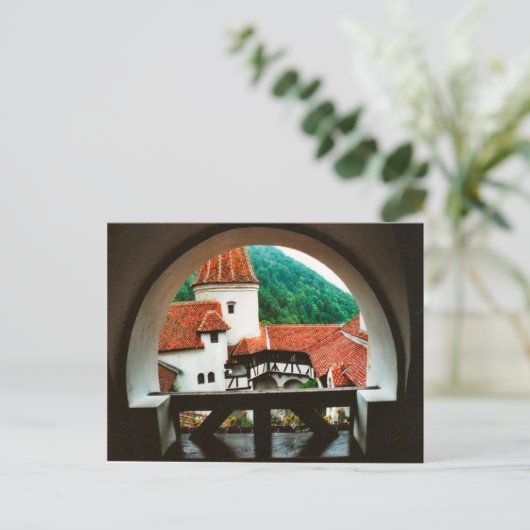 Rumänien, Dracula's castle, Bran, Transylvannia, Postkarte (Stehend Vorderseite)