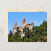 Rumänien, Dracula's castle, Bran, Transylvannia, Postkarte (Vorne/Hinten)