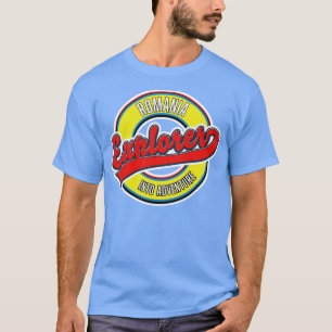 Rumänien - Entdecker des Abenteuerlogos T-Shirt