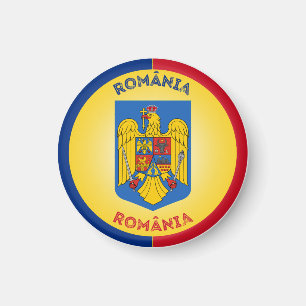 Rumänien-Erbe-Emblem Magnet
