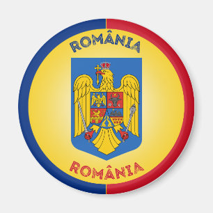 Rumänien-Erbe-Emblem Magnet