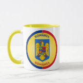 Rumänien-Erbe-Emblem Tasse (Links)