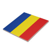 Rumänien Flag Keramik Tile Fliese (Seite)