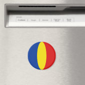 Rumänien Flag Magnet (In Situ (Geschirrspüler))