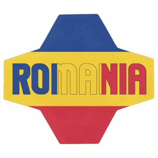 Rumänien Flag Patriotic Fußball (Flach)