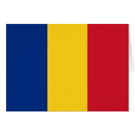 Rumänien-Flagge (Vorderseite (Horizontal))