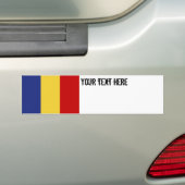 Rumänien-Flagge Autoaufkleber (Auf Auto)
