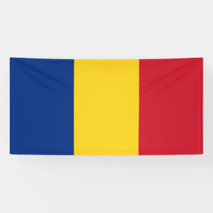 Rumänien-Flagge Banner