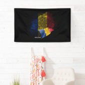 Rumänien-Flagge Banner (Insitu)