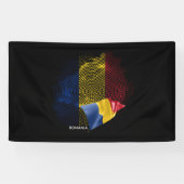 Rumänien-Flagge Banner (Horizontal)