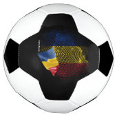 Rumänien-Flagge Fußball (Gedreht)