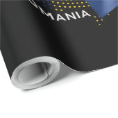 Rumänien-Flagge Geschenkpapier (Rolleneckpunkt)