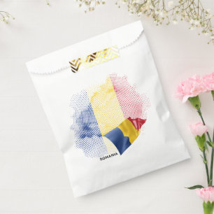 Rumänien-Flagge Geschenktütchen