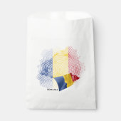 Rumänien-Flagge Geschenktütchen (Vorderseite)