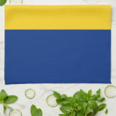 Rumänien-Flagge Geschirrtuch (Gefaltet)