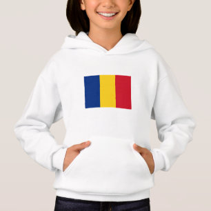 Rumänien-Flagge Hoodie