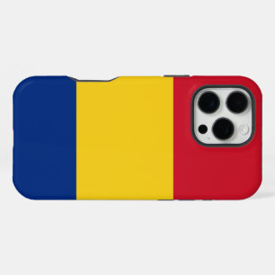 Rumänien-Flagge iPhone 16 Pro Max Hülle