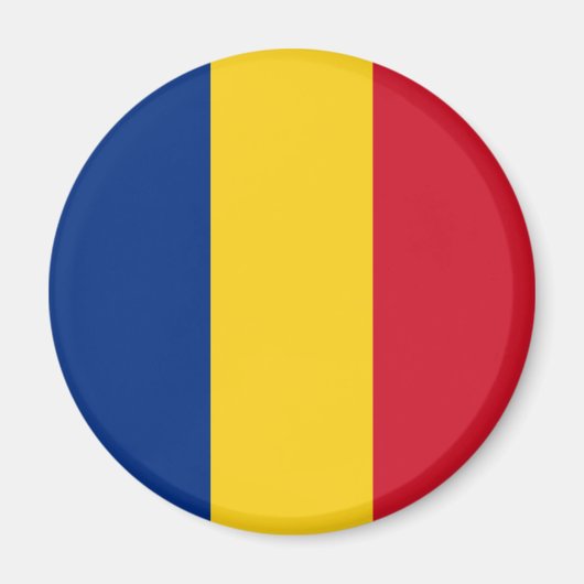 Rumänien-Flagge Magnet (Vorne)