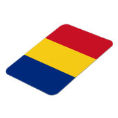 Rumänien-Flagge Magnet (Linke Seite)