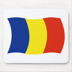 Rumänien Flagge Mauspad