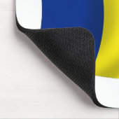 Rumänien Flagge Mauspad (Ecke)
