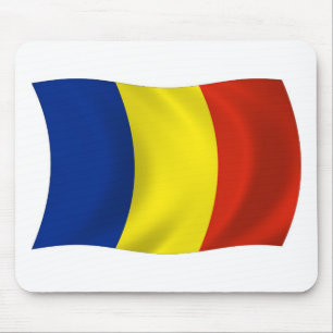 Rumänien Flagge Mauspad