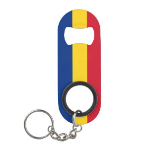 Rumänien-Flagge Mini Flaschenöffner