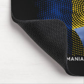 Rumänien-Flagge Mousepad (Ecke)
