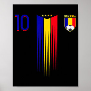 Rumänien-Flagge Rumänische Stolzliebhaber Poster